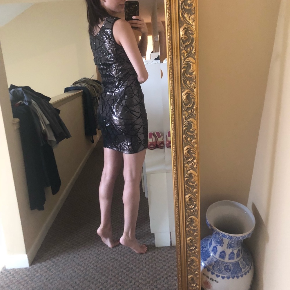 Sequined mini dress / cocktail dress. Brand new. - Picture 2 of 2